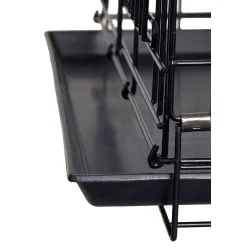 Dogman Premium Stlbur sort 92,5x57,5x65,5cm