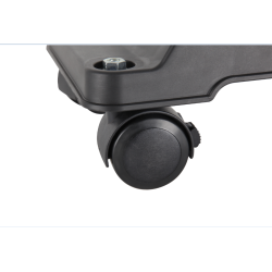 Blower tray med plastik hjul