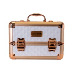Groom-X Grooming Case Mini Diamond Pattern White