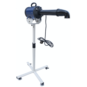 Blower til trring af hund - med enkelt motor inklusiv stativ